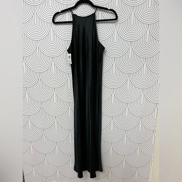 NWT Aritzia Babaton Black high neck slip dress size Small - Picture 1 of 5